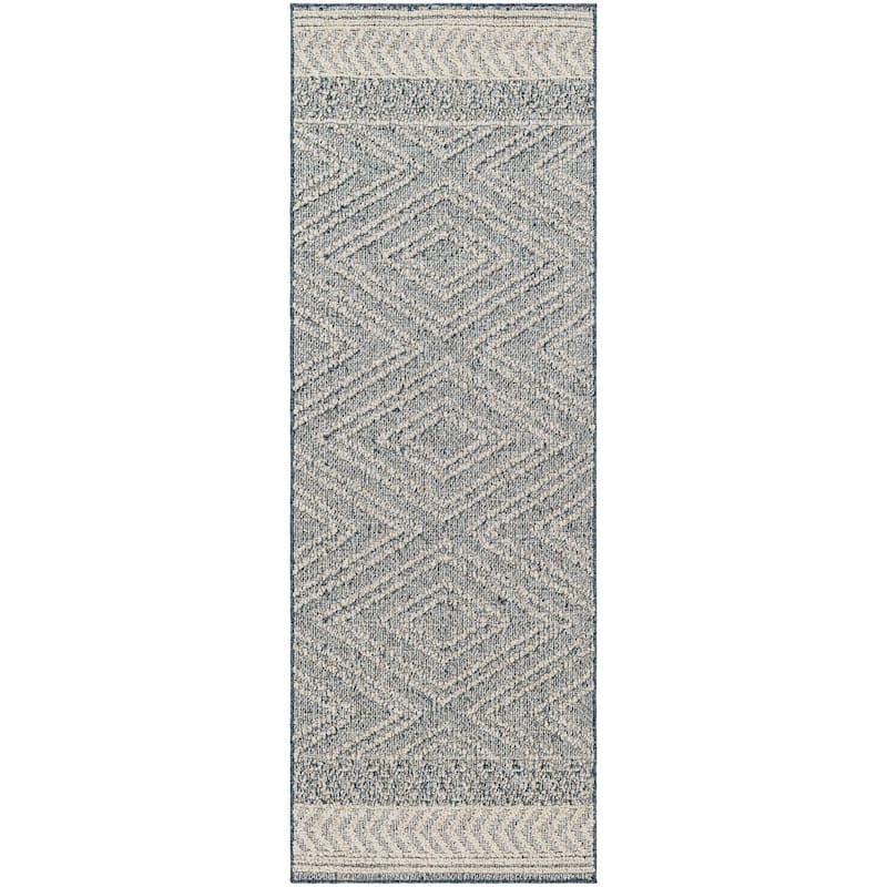 Livabliss Sarasota Scandinavian Diamond Indoor / OutdoorArea Rug