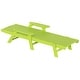 preview thumbnail 96 of 96, Laguna Hdpe All Weather Outdoor Patio Pool Reclining Chaise Lounges With Square Side Table (3-Piece Set)