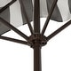 preview thumbnail 14 of 132, 9ft Half Market Umbrella, Scalloped, Crank, Tilt, UV, by JONATHAN Y