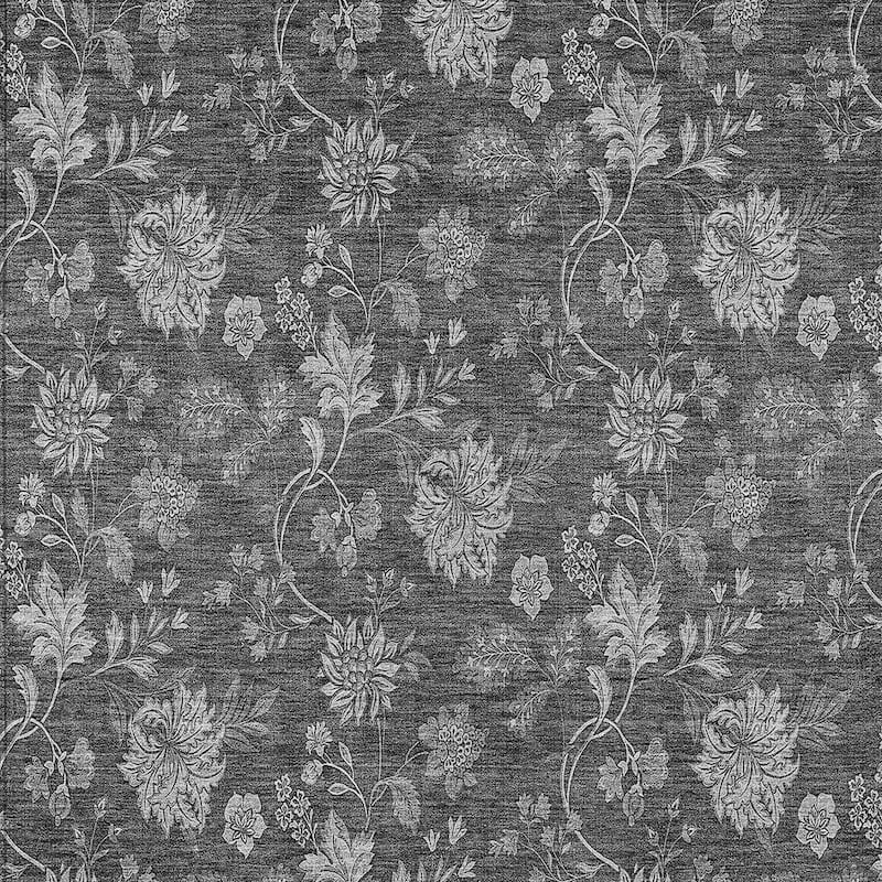 HomeRoots Floral Transitional Rectangle Outdoor Rug