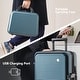 preview thumbnail 23 of 51, Carry-on Luggage 20 Inch Front Open Luggage Lightweight Suitcase