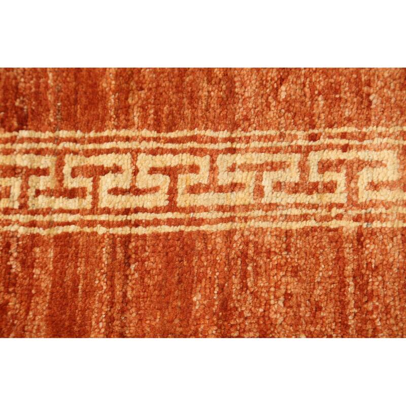 Gabbeh Kashkoli Hallway Runner Rug Hand-knotted Oriental Wool Carpet - 2'8" x 9'10"