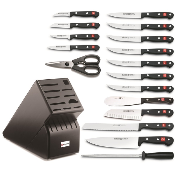 Wusthof gourmet 18 piece knife 2025 block set