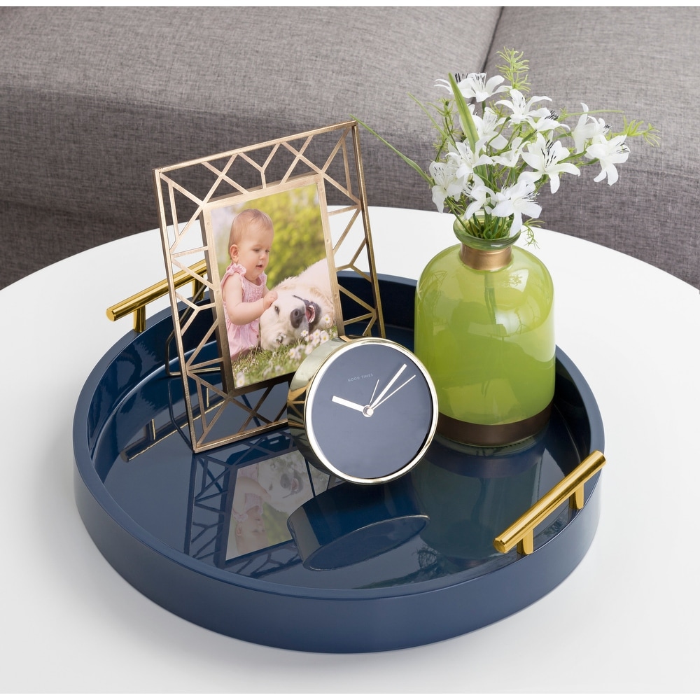 overstock.com | Round Lacquer Tray