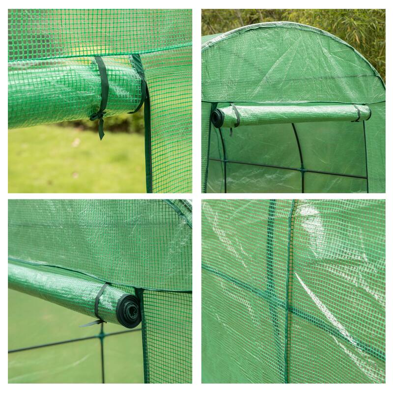 Portable Garden Plant Walk-In Greenhouse and Garden Hot House