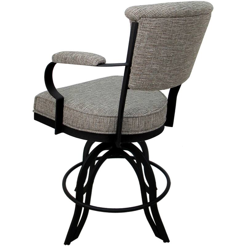 Miami Counter 26" or Bar 30" Metal Bar Stool on A Base