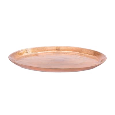Metallic Aluminum Tray 16.25"D