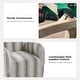 preview thumbnail 14 of 31, HULALA HOME Pancy Traditional Swivel Armchair with Jacobean Strip Pattern Set of 2