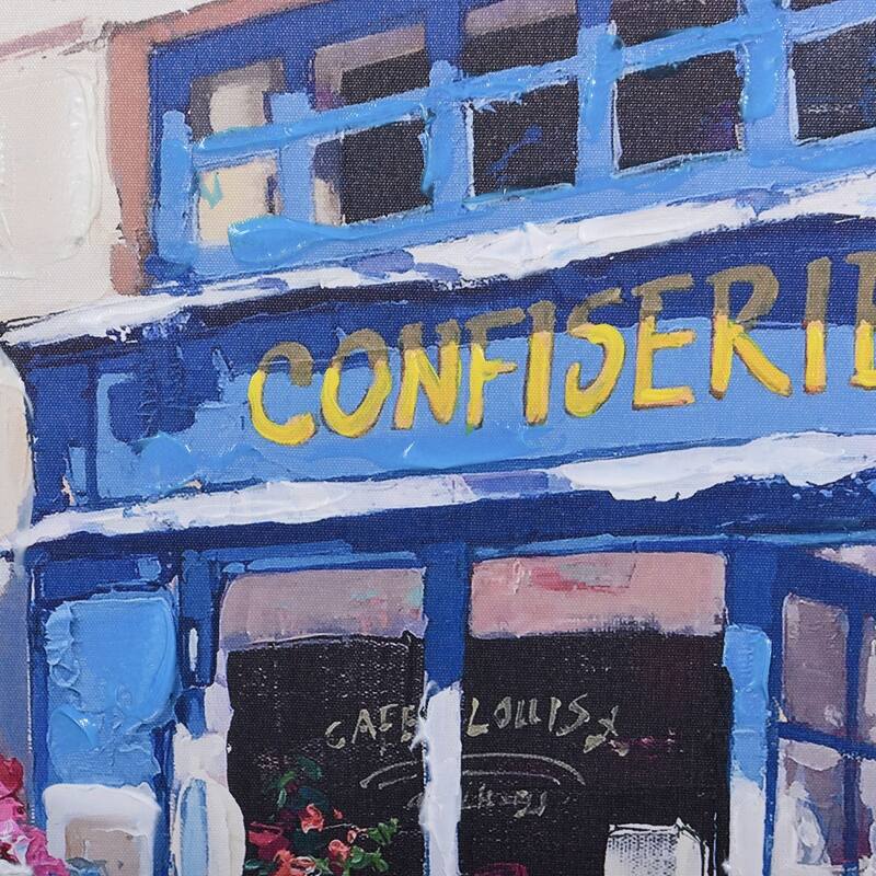 French Shop - Confiserie Sweet Shop with Hand Painted Accents