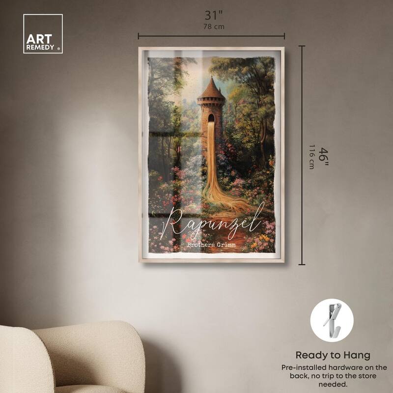 Rapunzel Classic Shadowbox by Art Remedy