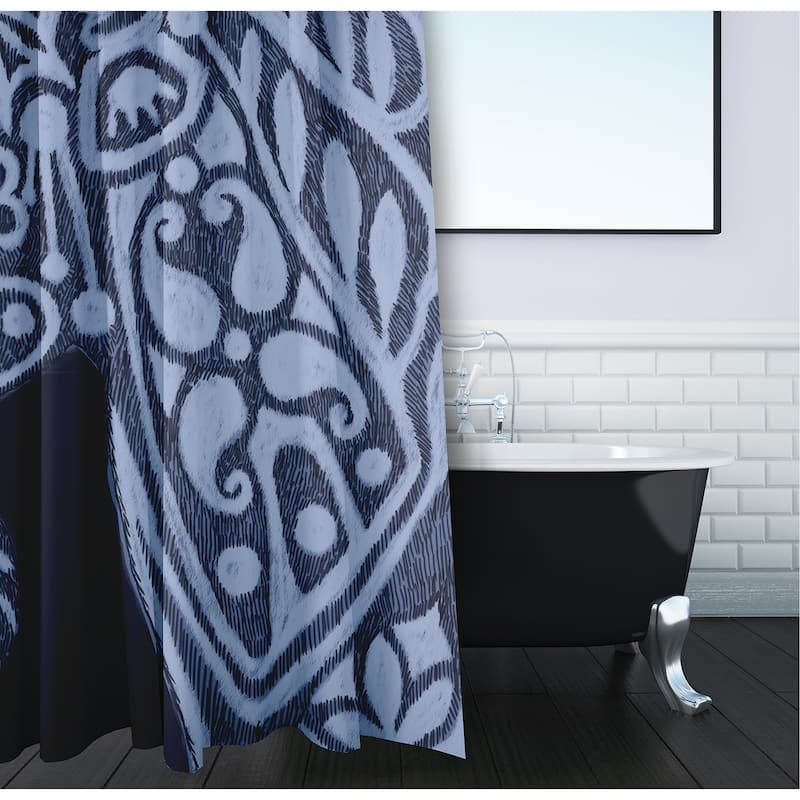 Inky Animal Print Shower Curtain (71 x 74)
