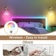 preview thumbnail 2 of 5, Set of two fixtures light gold bedroom light glass, metal wall light