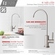 preview thumbnail 5 of 30, Kitchen Sink Drinking Water Faucet, Commercial Water Filtration Faucet, Stainless Steel, Contemporary Style High-Spout