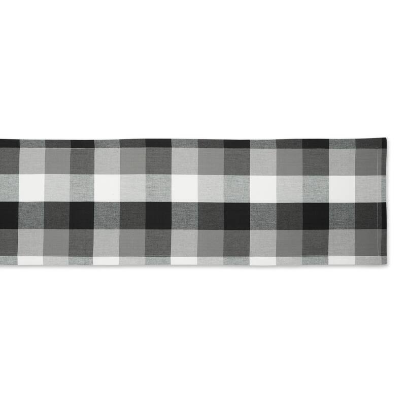 DII Tri Color Check Table Runner