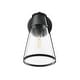preview thumbnail 4 of 17, Robert Stevenson Lighting Jaxon - Metal and Seedy Glass Wall Sconce