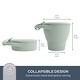 preview thumbnail 2 of 1, Dreambaby Silicone Pop-Up Snack Cup, Seafoam