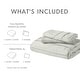 preview thumbnail 84 of 159, Chelsea Square Evans Pinch Pleated Soft Washed Boho Duvet Cover Set