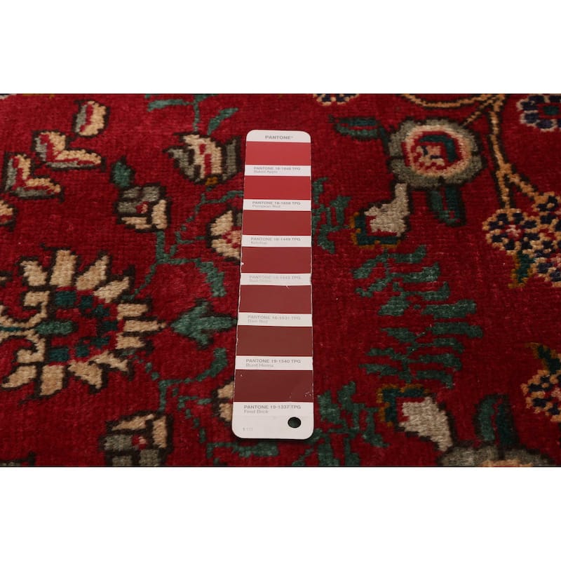 ECARPETGALLERY Hand-knotted Kayseri Vintage Red Wool Rug - 3'1 x 12'8