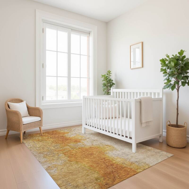 Premium Washable Super Soft Abstract Ombre Mayfield Rug