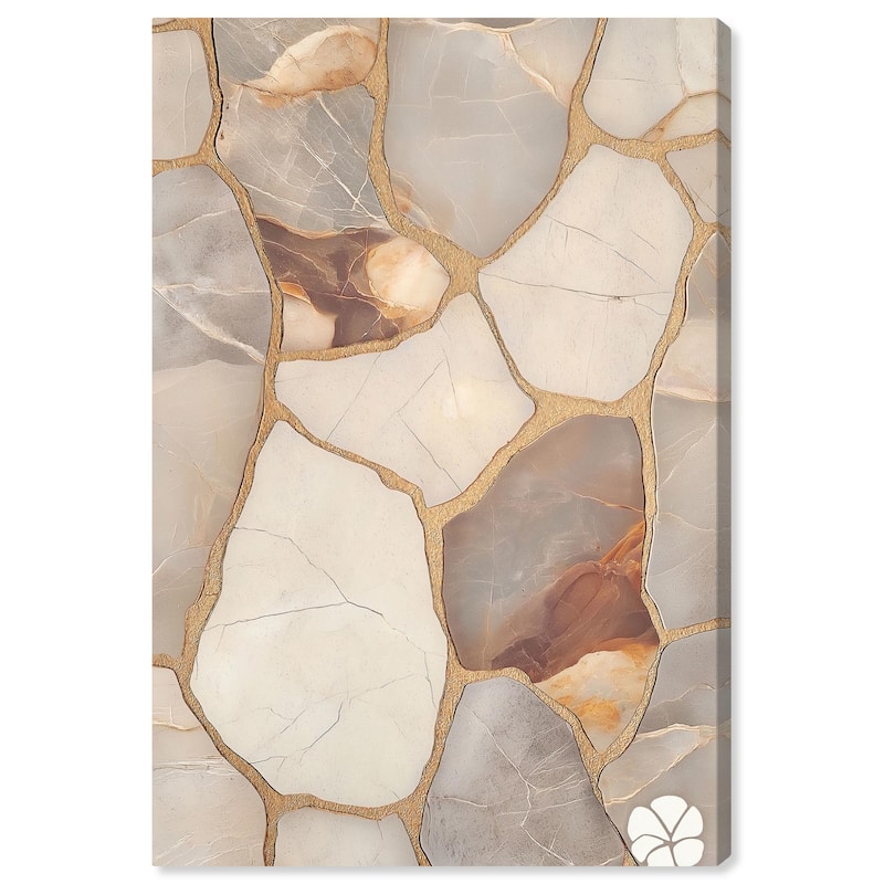 Textured Earthy Tones I Canvas by Art Remedy, Gallery Wrapped - 16" x 24"