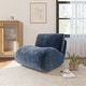 preview thumbnail 37 of 35, UIXE 33" Swivel Upholstered Aceent Chair Comfy Slipper Chair