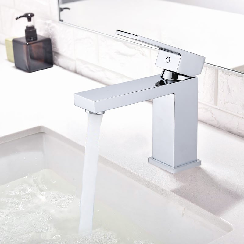 BATHLET Single-Handle Bathroom Sink Faucet
