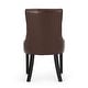 preview thumbnail 19 of 28, Cheney Tufted Dining Chairs (Set of 6) by Christopher Knight Home