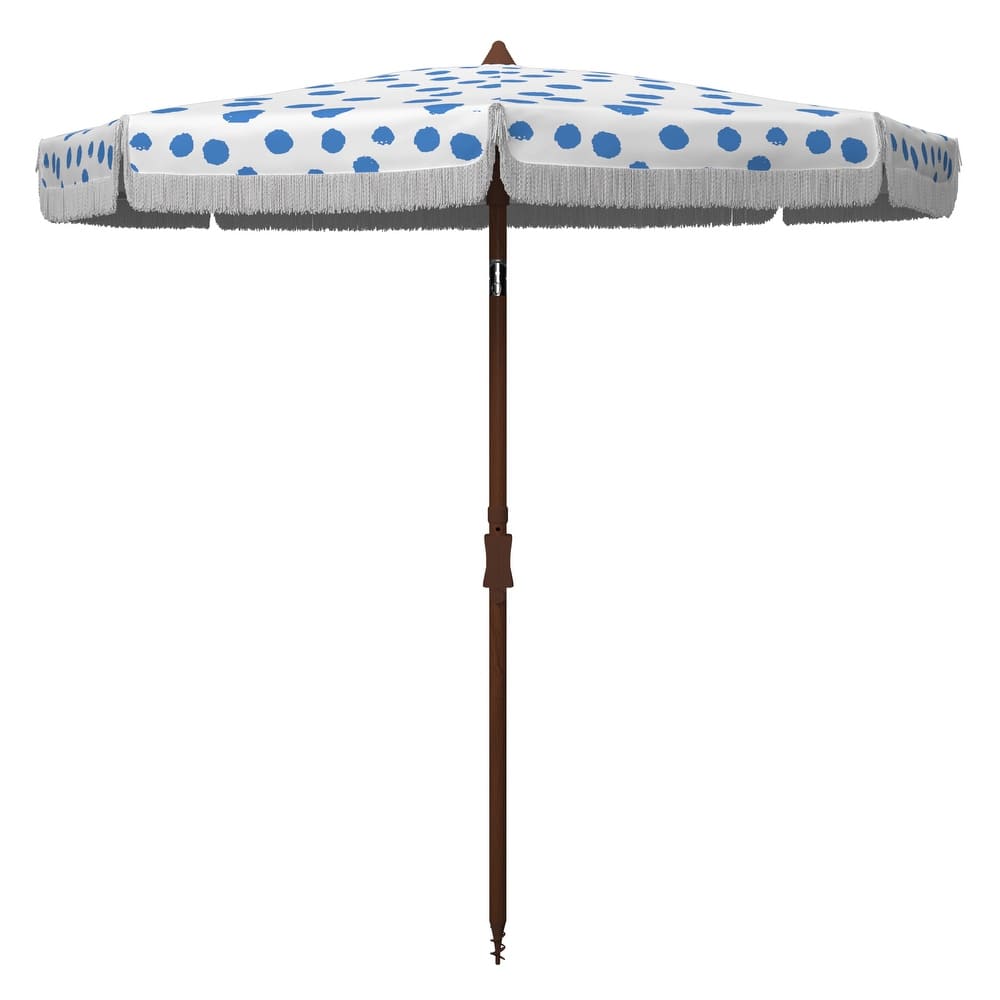 SAFAVIEH Outdoor Kinsley 6.5-Foot Tilt Umbrella
