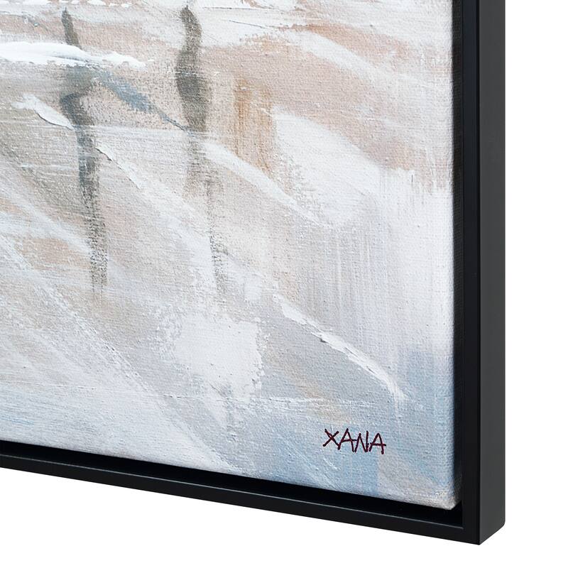 Lyle 48" H x 36" W Canvas Art, Blue