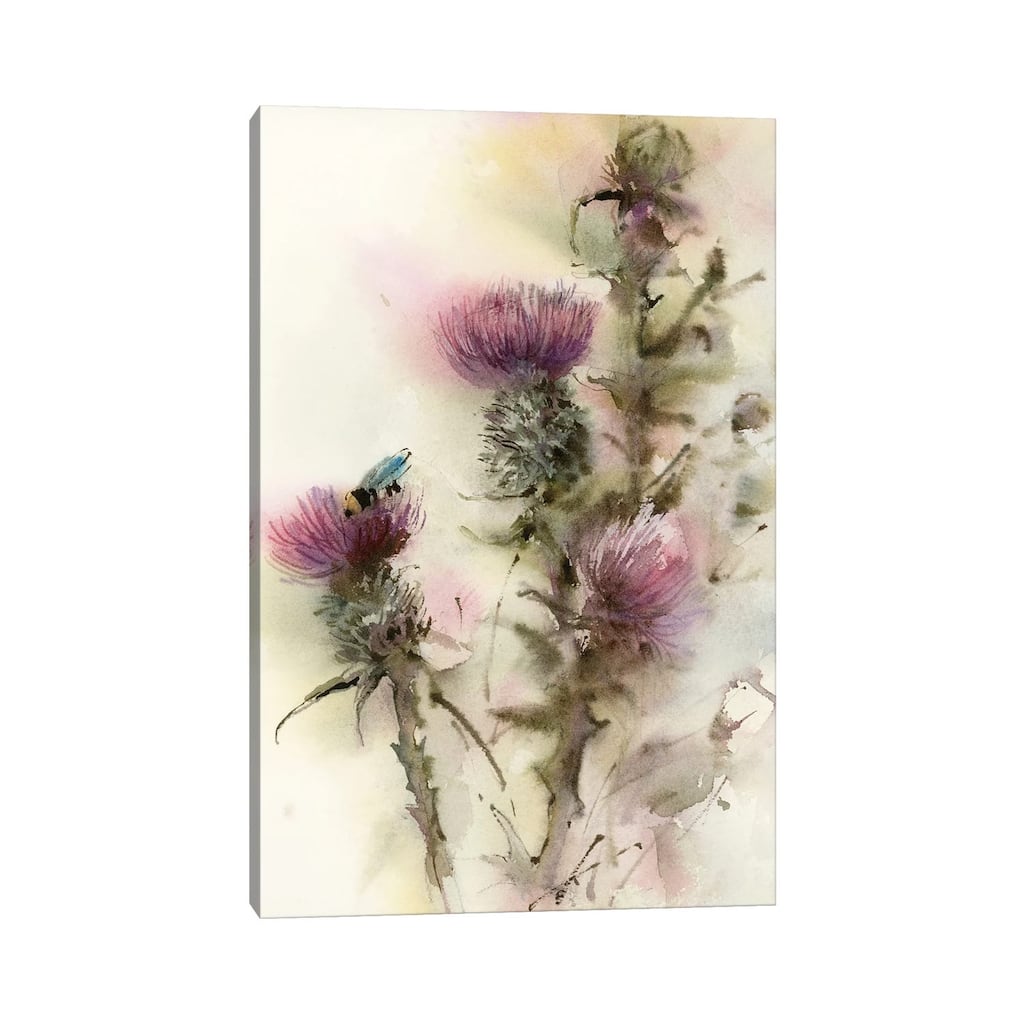 iCanvas "Thistle" by Sophie Rodionov Canvas Print