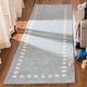 preview thumbnail 41 of 46, SAFAVIEH Handmade Kids Alondra Wool Rug 2'6" x 6' Runner - Blue/Ivory