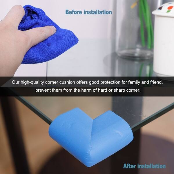 Shop 6pcs Furniture Corner Cushions Foam Table Desk Cabinet Edge