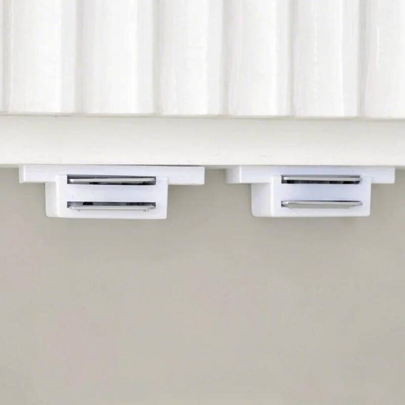 Farmhouse Bathroom Storage Cabinet with 2 Large Drawers, 8-Door storage Rack & 3 Shelves