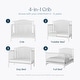 preview thumbnail 19 of 22, Child Craft Hampton Arch Top 4-in-1 Convertible Crib