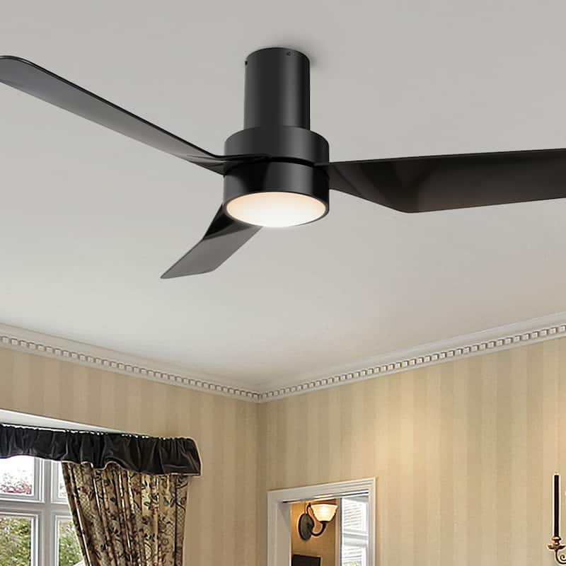 CARRO Nantes 44" Indoor Ceiling Fan with LED Light and Remote Control