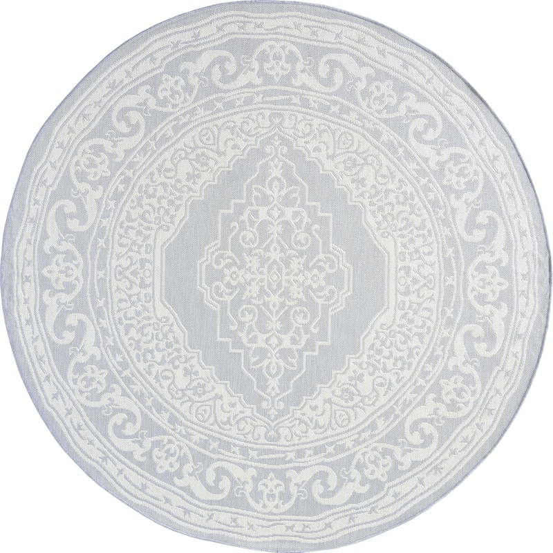 Exo Coastal Oriental Indoor/Outdoor Area Rug
