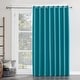 preview thumbnail 33 of 70, Sun Zero Hayden Patio Extra-Wide Blackout Grommet Sliding Patio Door Curtain Panel, Single Panel