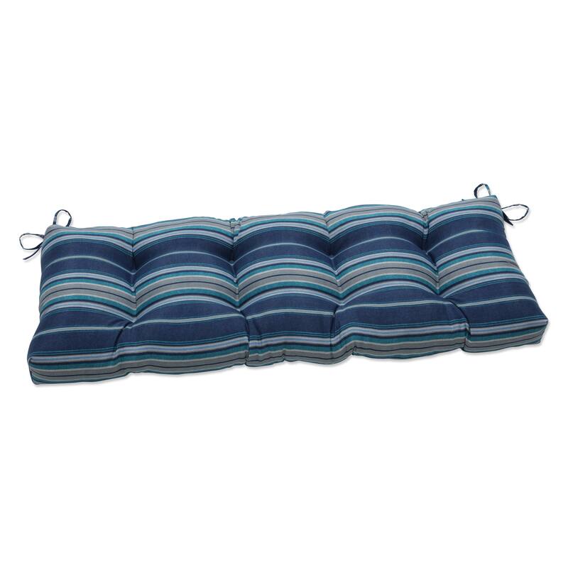 Pillow Perfect Outdoor Terrace Caribe Blown Bench Cushion