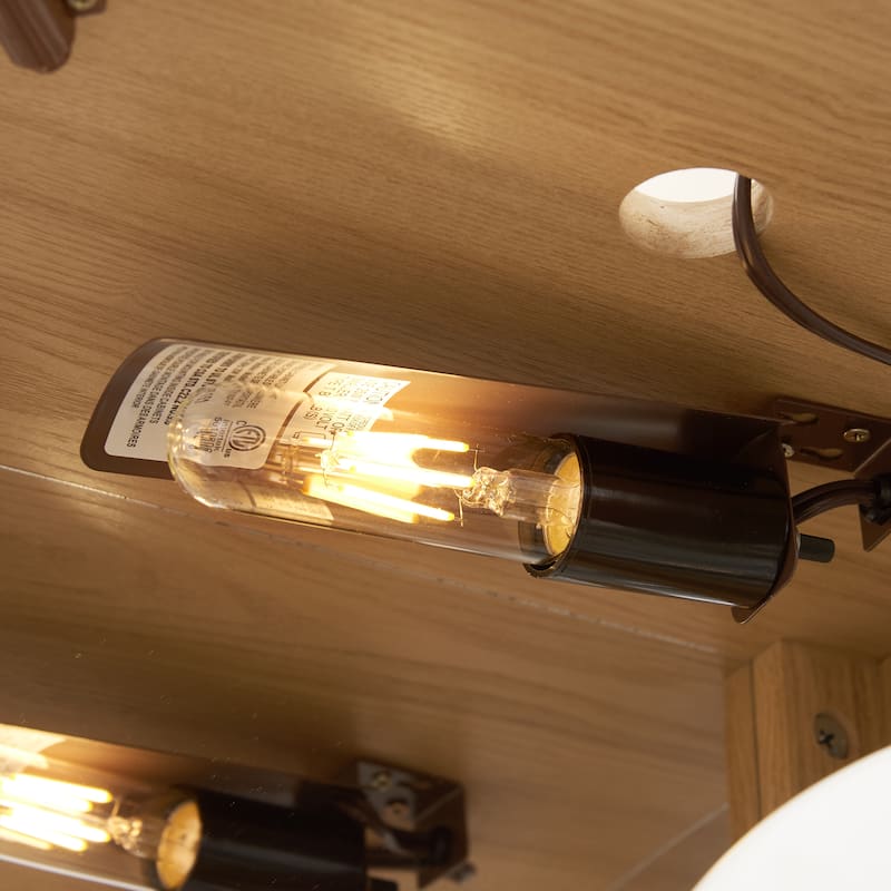 Corner Lighted Glass Curio Cabinet with Doors, Shelves and Mirrored Back for Display and Storage