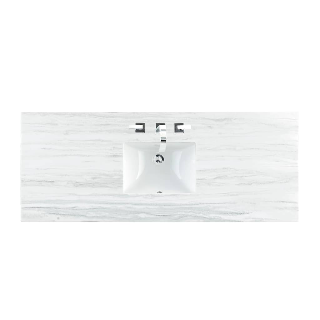 James Martin Vanities 60" Solid Surface Vanity Top with 1 Undermount