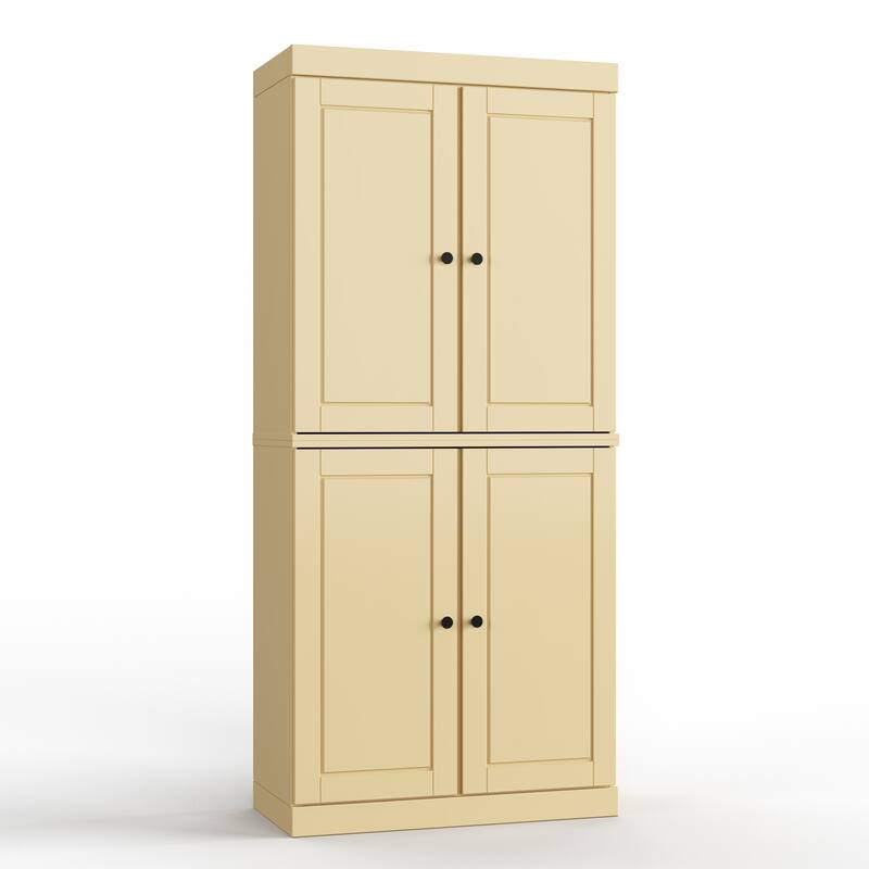 100% Solid Wood 32" Bathroom Cabinet with Optional Doors by Palace Imports