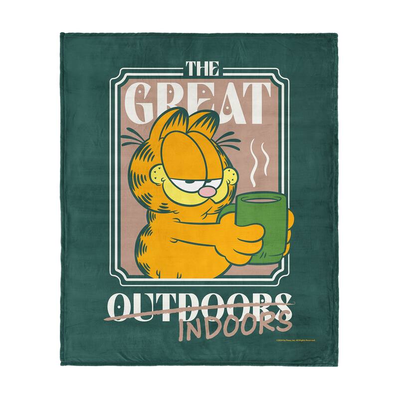 Nickelodeon Garfield Silk Touch Throw Blanket
