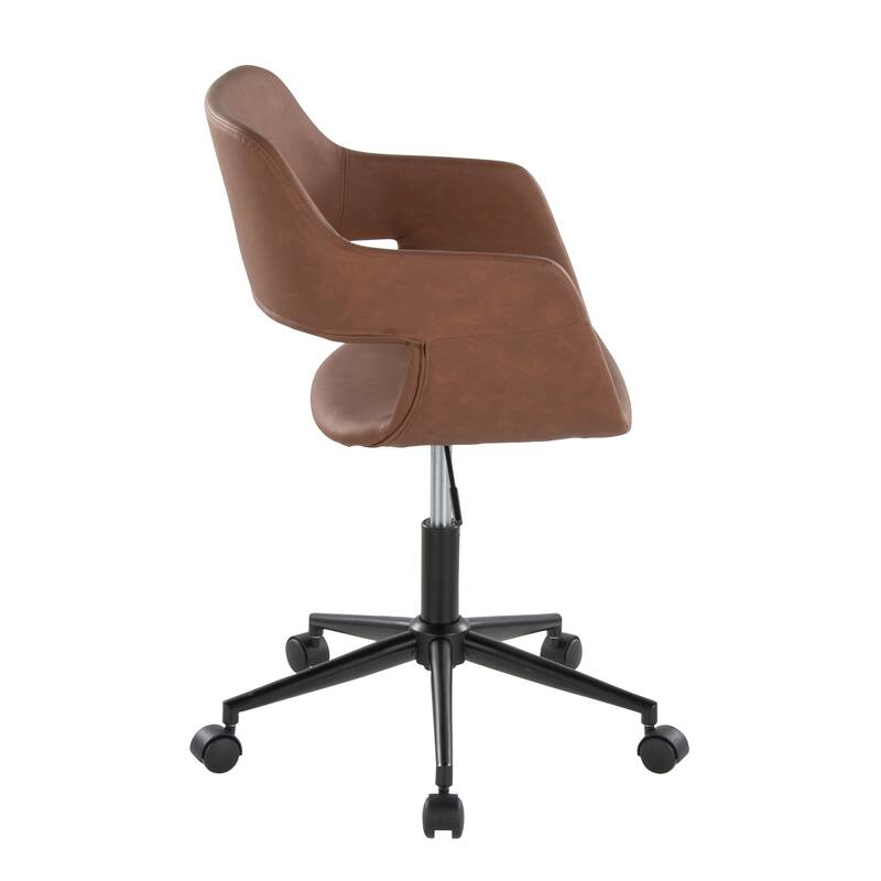 Carson Carrington Vallen Adjustable Task Chair with 5-Star Base
