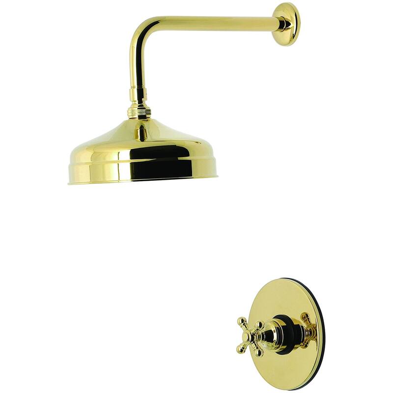 Kingston Brass KB633.BXSO Metropolitan Shower Only Trim Package with - Polished Brass