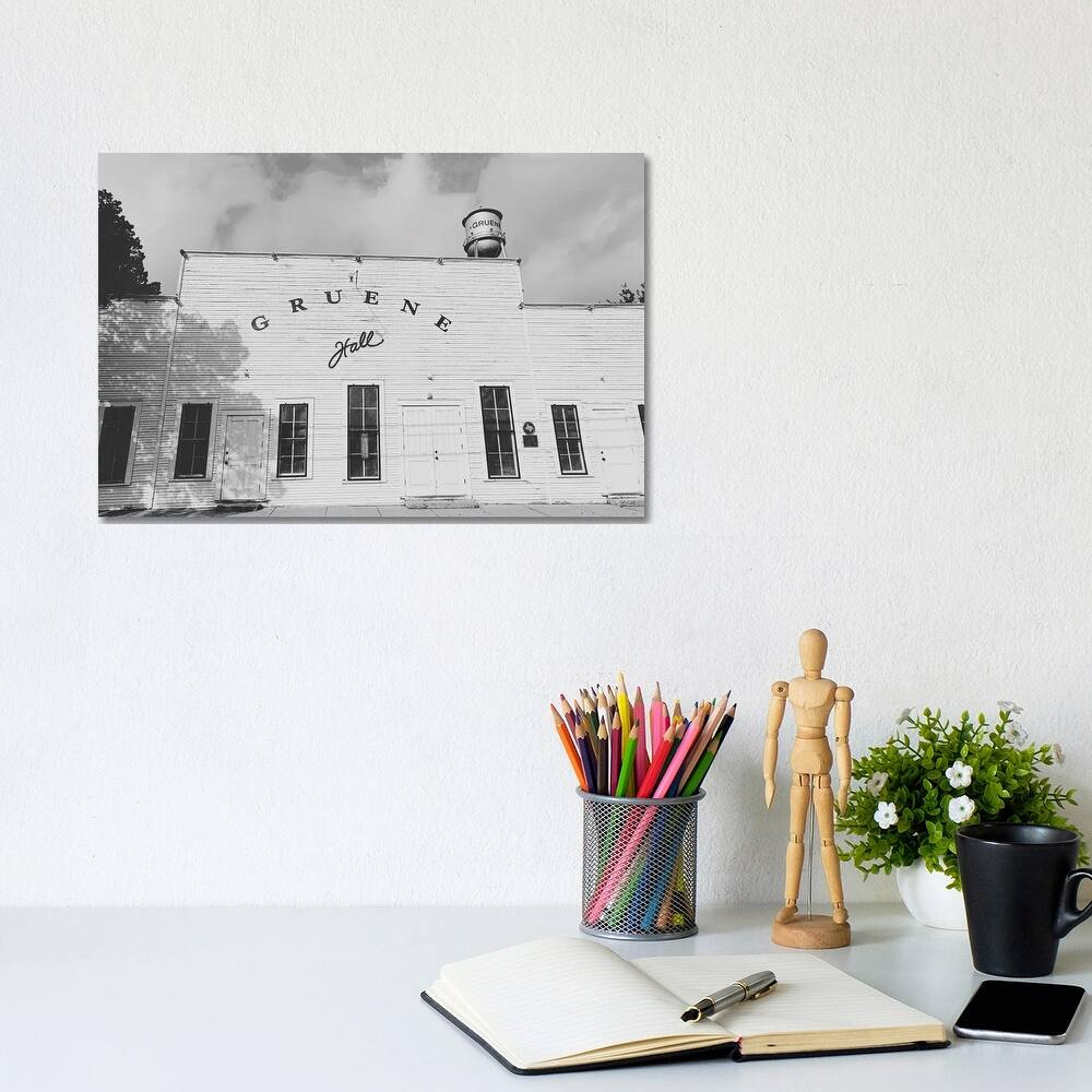 iCanvas "Gruene Hall Texas" by Ann Hudec Canvas Print