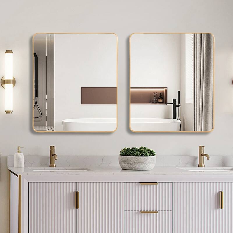 30 x 36 Rectangular Bathroom Wall Mirror 