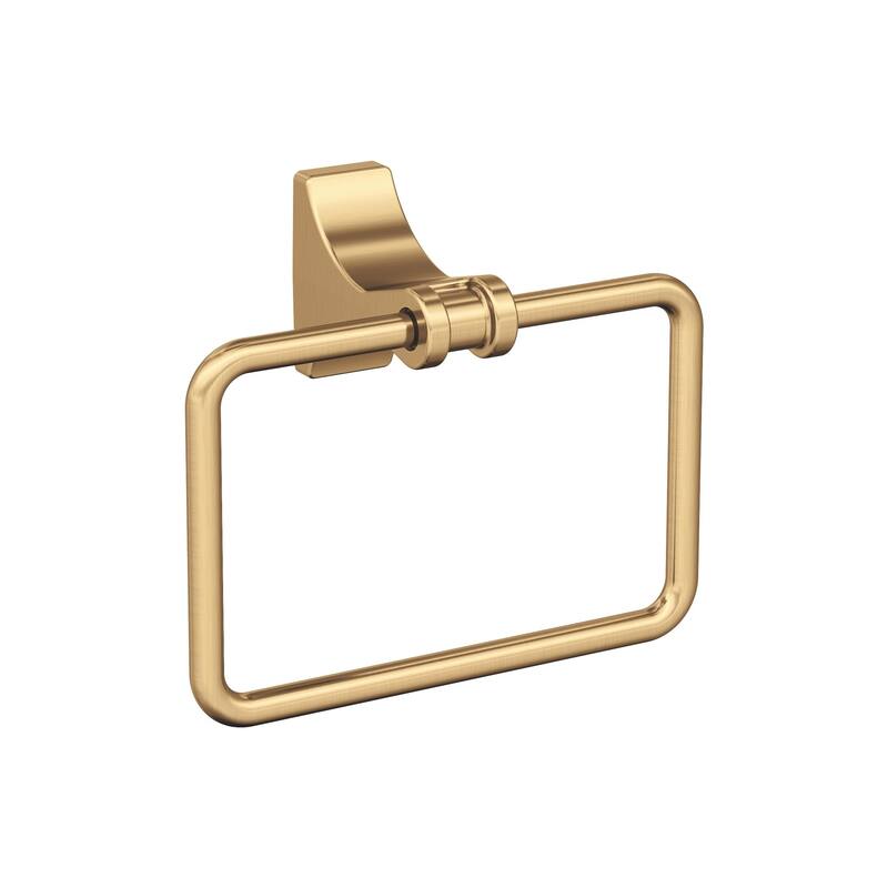 Amerock Davenport Transitional Towel Ring - Champagne Bronze