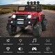 preview thumbnail 9 of 21, Costway 12V Kids Ride On Truck RC Car w/ LED Lights Music Trunk