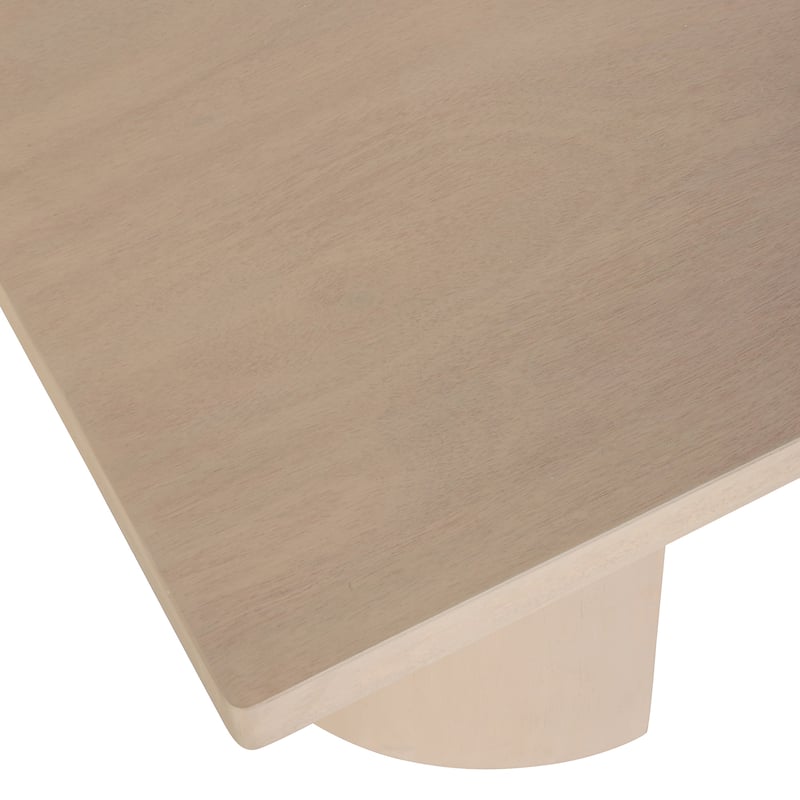Half Moon Mango Wood Coffee Table by East at Main