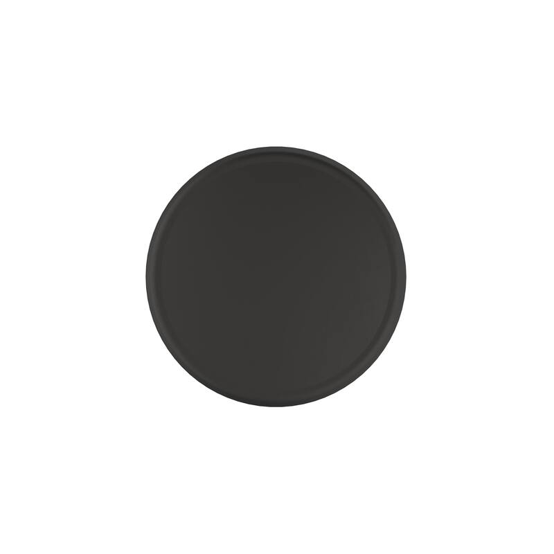 Renown 1-1/4 in (32 mm) Diameter Matte Black Cabinet Knob - 1.25